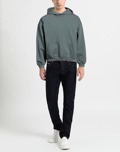 Man Sweatshirt Lead Size L Cotton