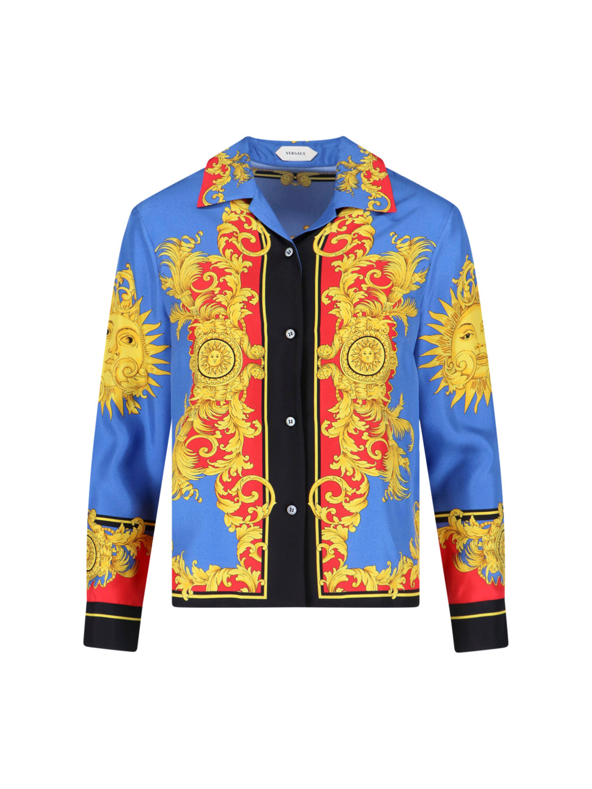 Printed 100% Silk Shirt