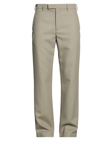 Man Pants Taupe Size L Virgin Wool