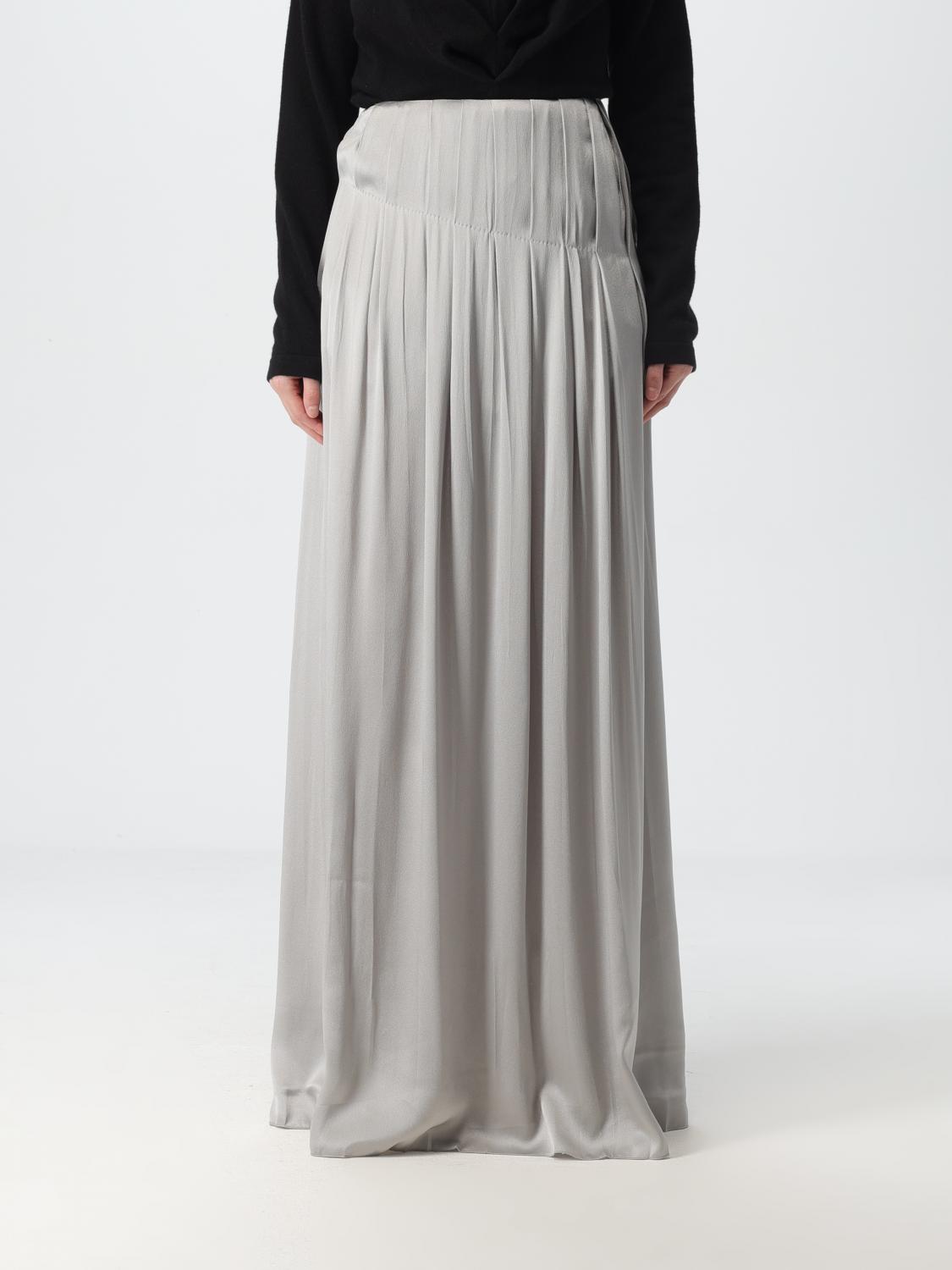 Skirt Woman color Grey