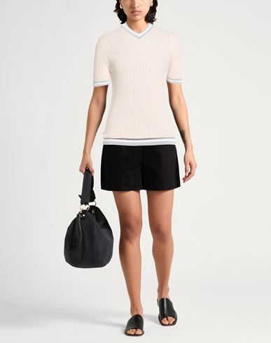 Woman Sweater Off white Size M Cotton