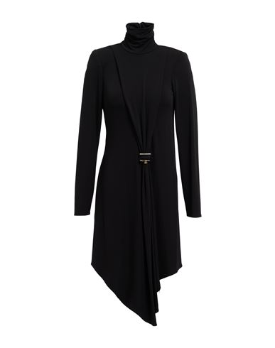 Woman Mini dress Black Size 4 Viscose, Elastane
