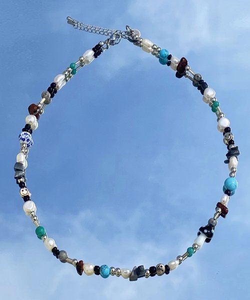Multi-bead necklace