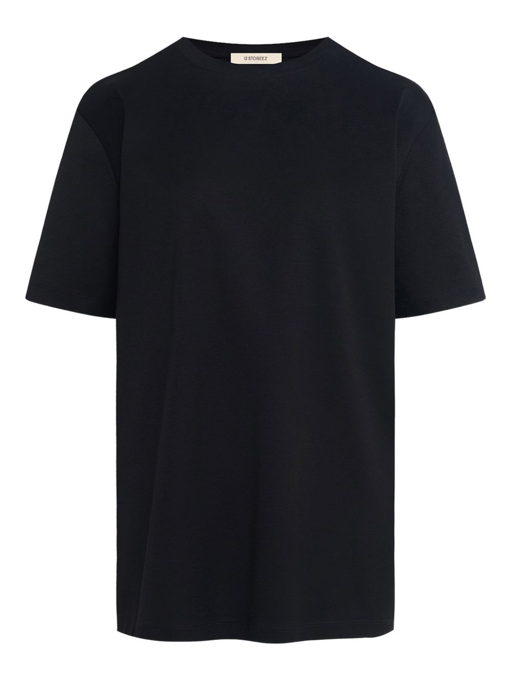 Crew-neck T-shirt - Black
