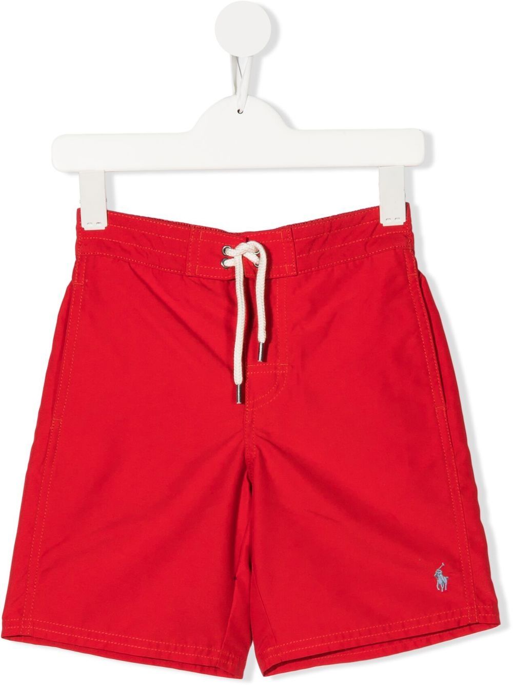 Embroidered logo swim shorts