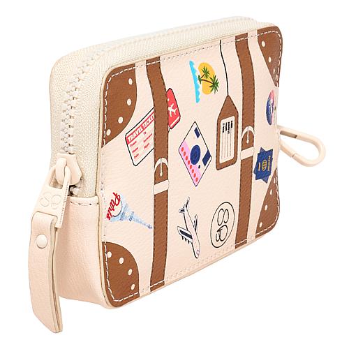 Zip-Around Luggage Bag Charm
