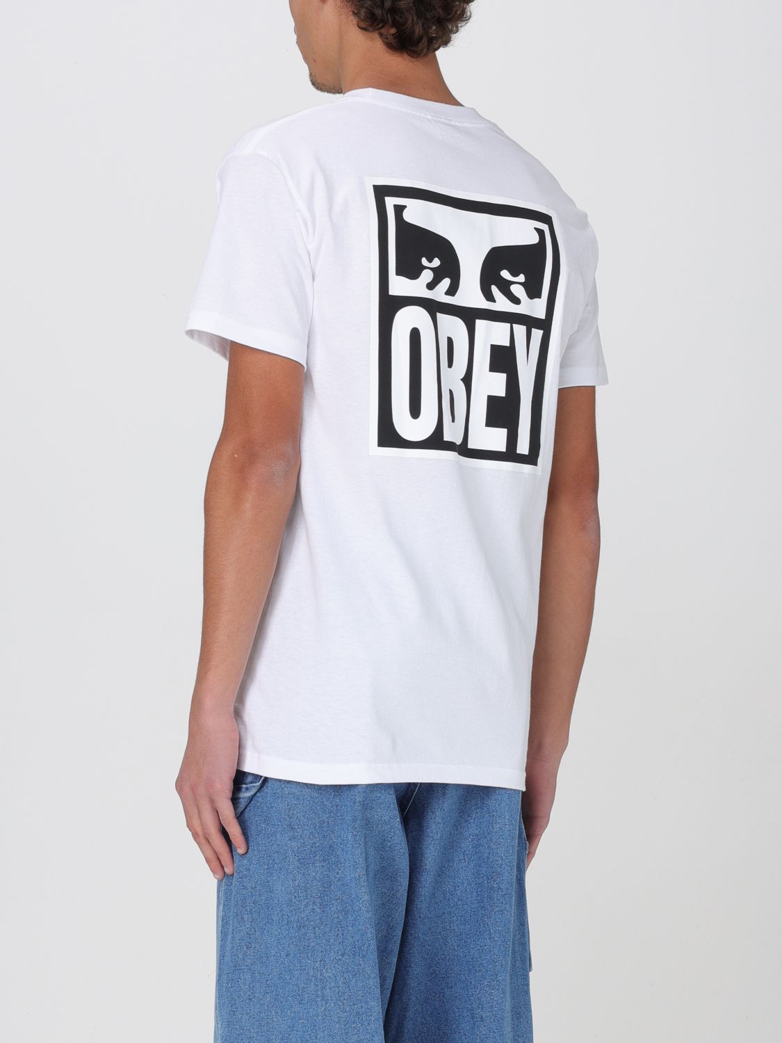 T-Shirt OBEY Men color White