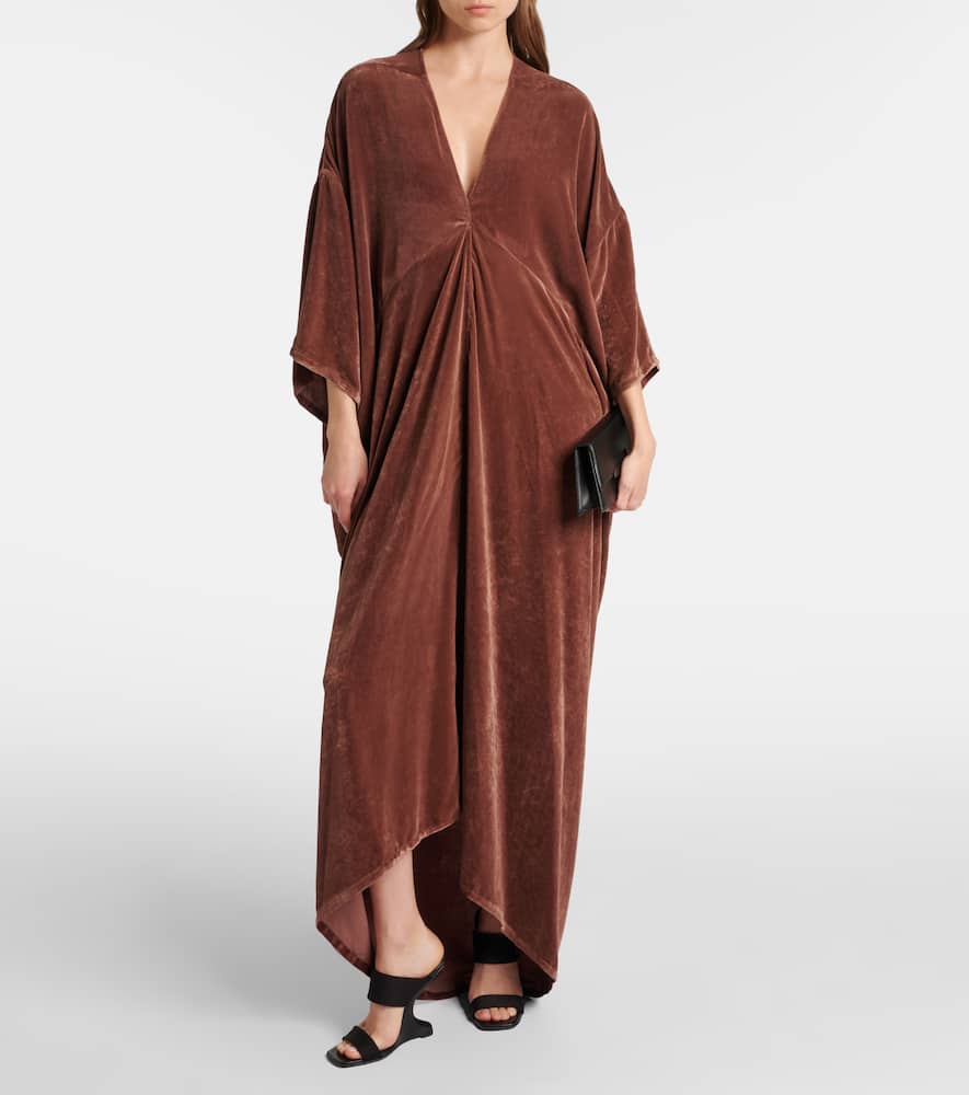 Tommykite gathered jersey gown