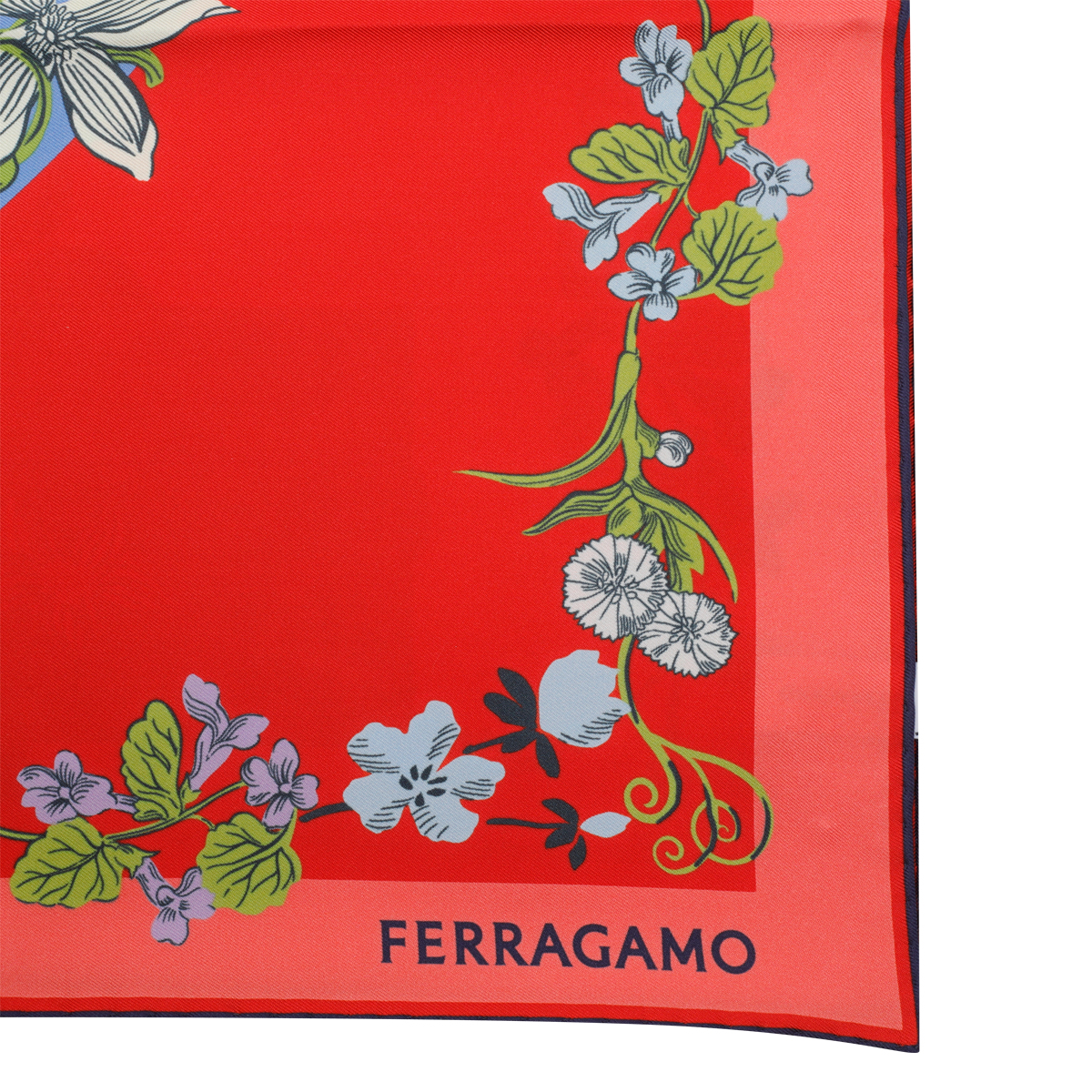 Scarfs Red Silk - Women