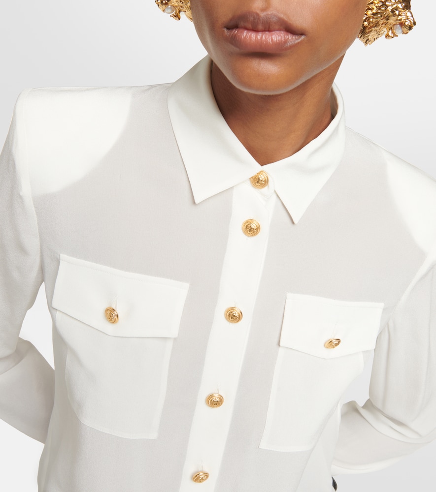 Crêpe de chine shirt