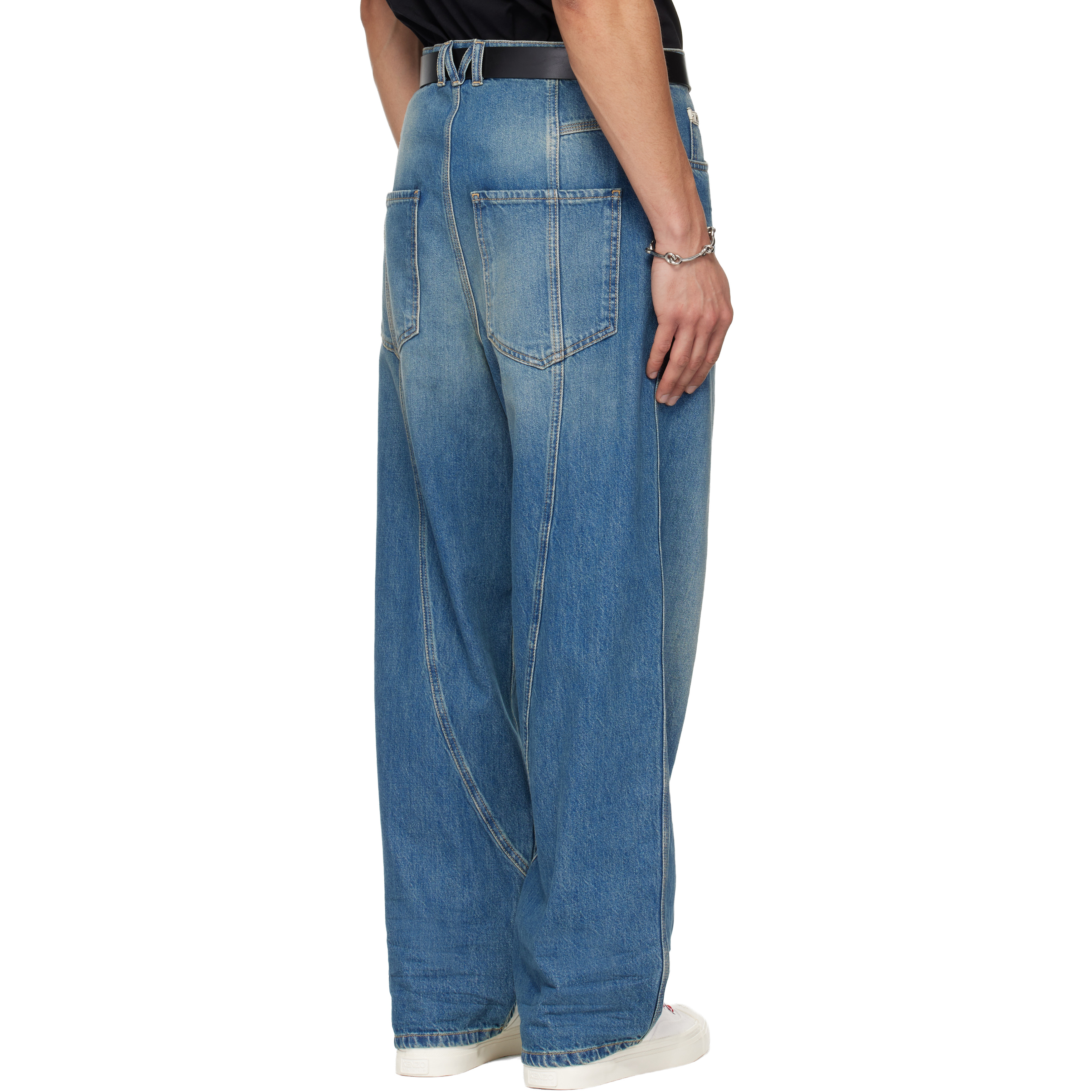 Blue Faded Jeans