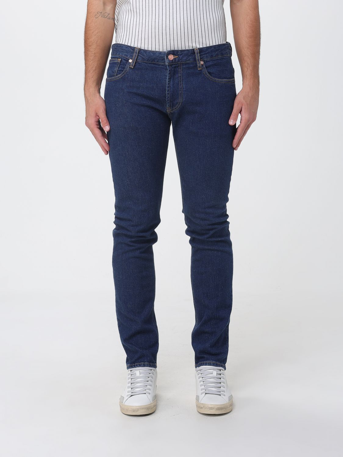 Jeans Men color Blue