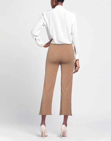 Archivio B Woman Pants Camel Size L Viscose, Polyester