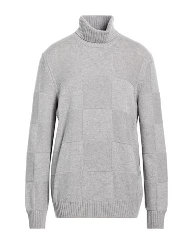 Man Turtleneck Grey Size 46 Cashmere