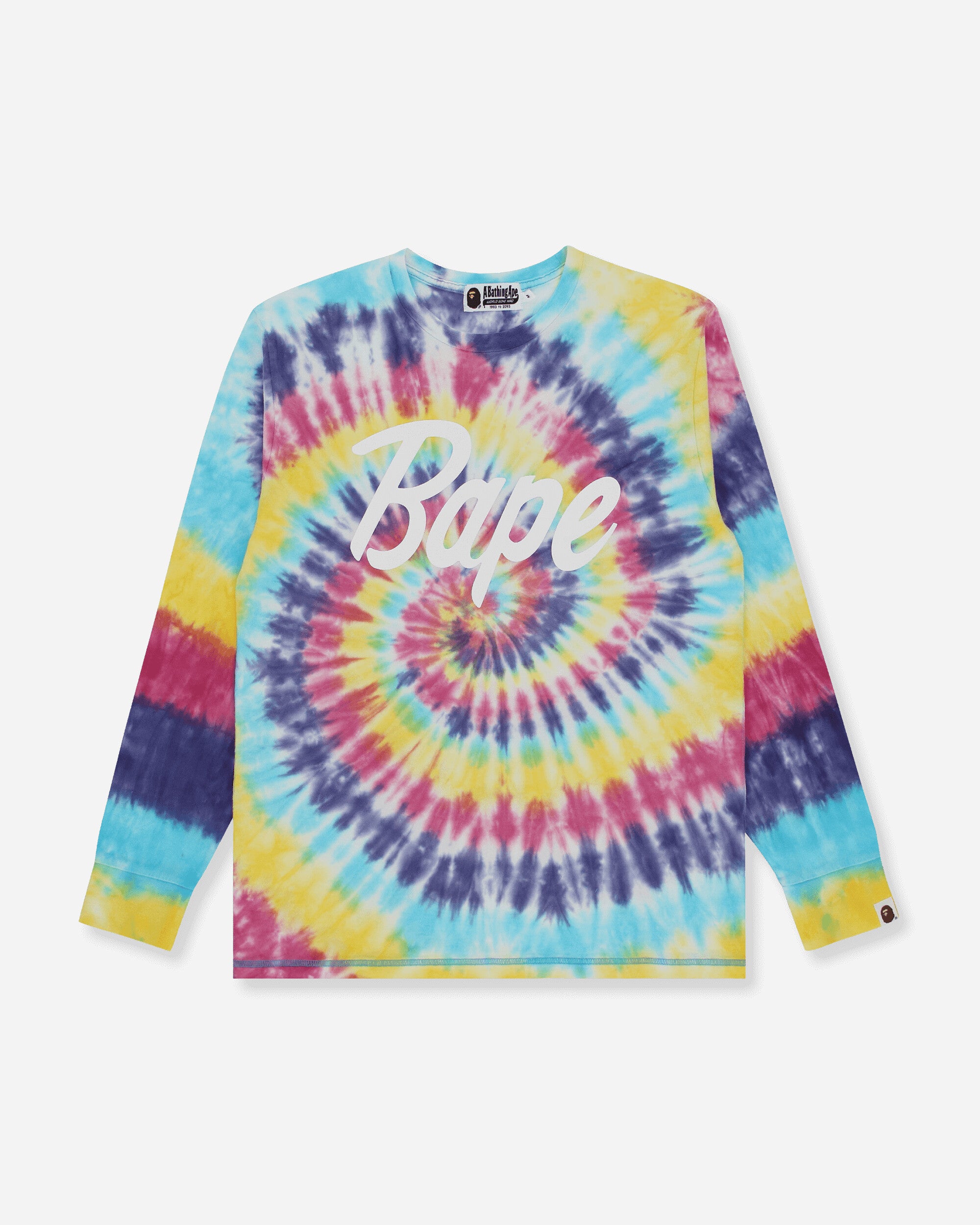 Men s Bape Tie Dye T-Shirt Multicolor