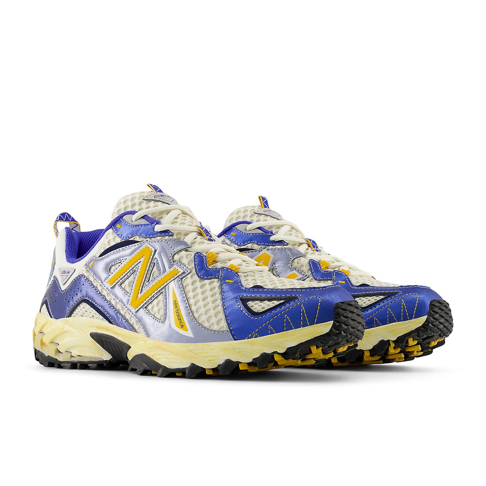610 x YESEYESEE Sneakers 'Blue Yellow'