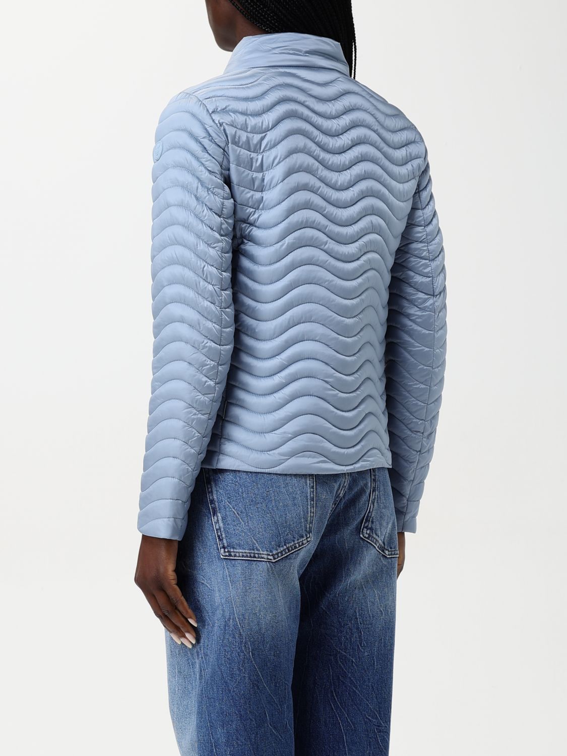 Jacket Woman color Gnawed Blue