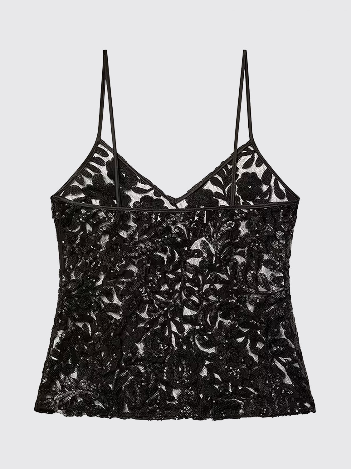 Top Woman color Black