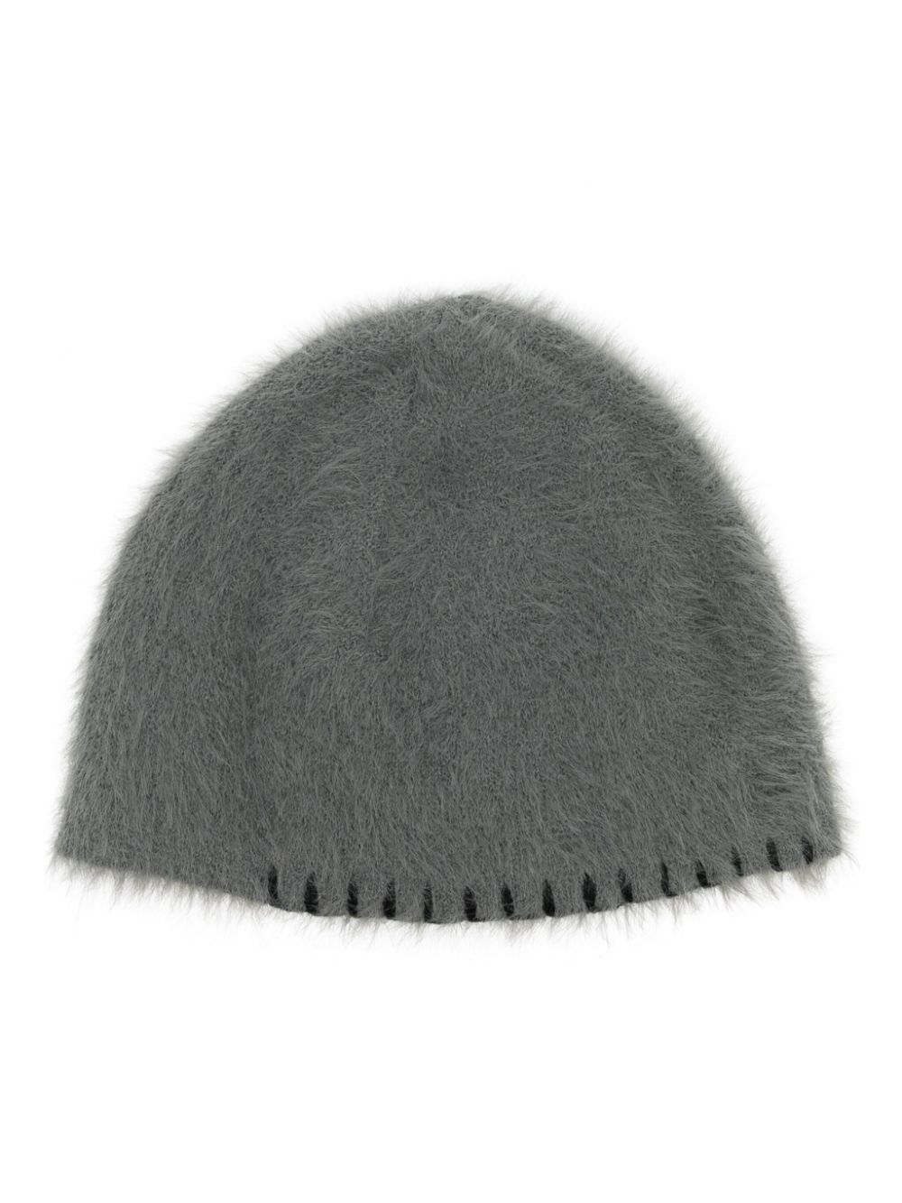 Faux-fur beanie - Grey