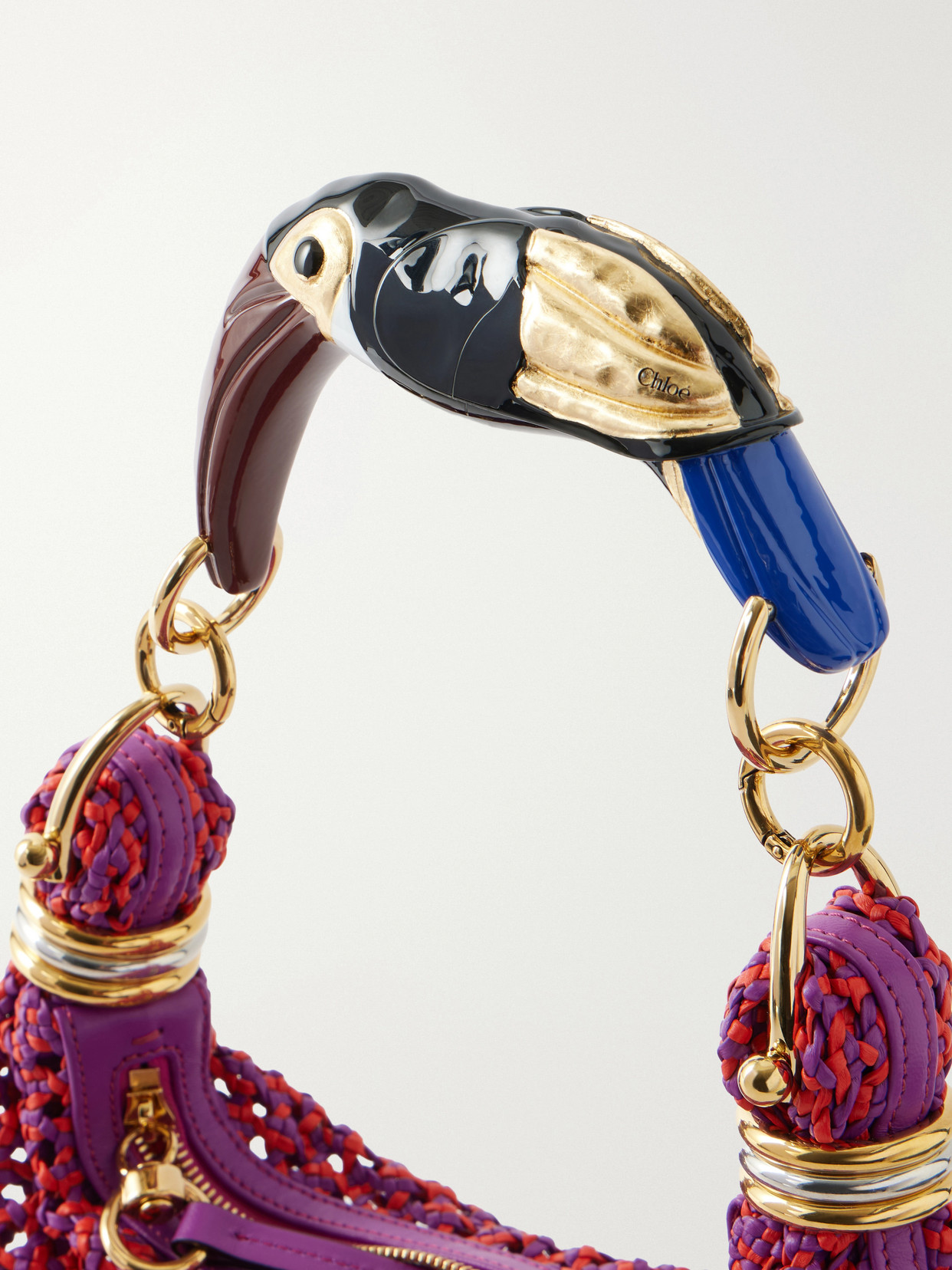 Toucan Bracelet Shoulder Bag - Pink