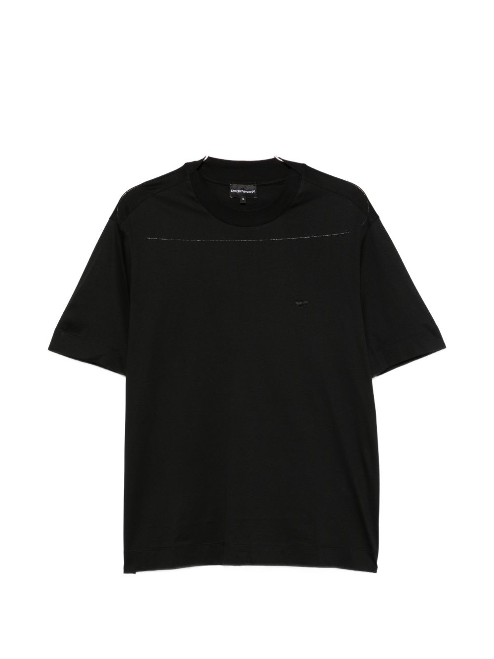 Embroidered Logo T-shirt — Black