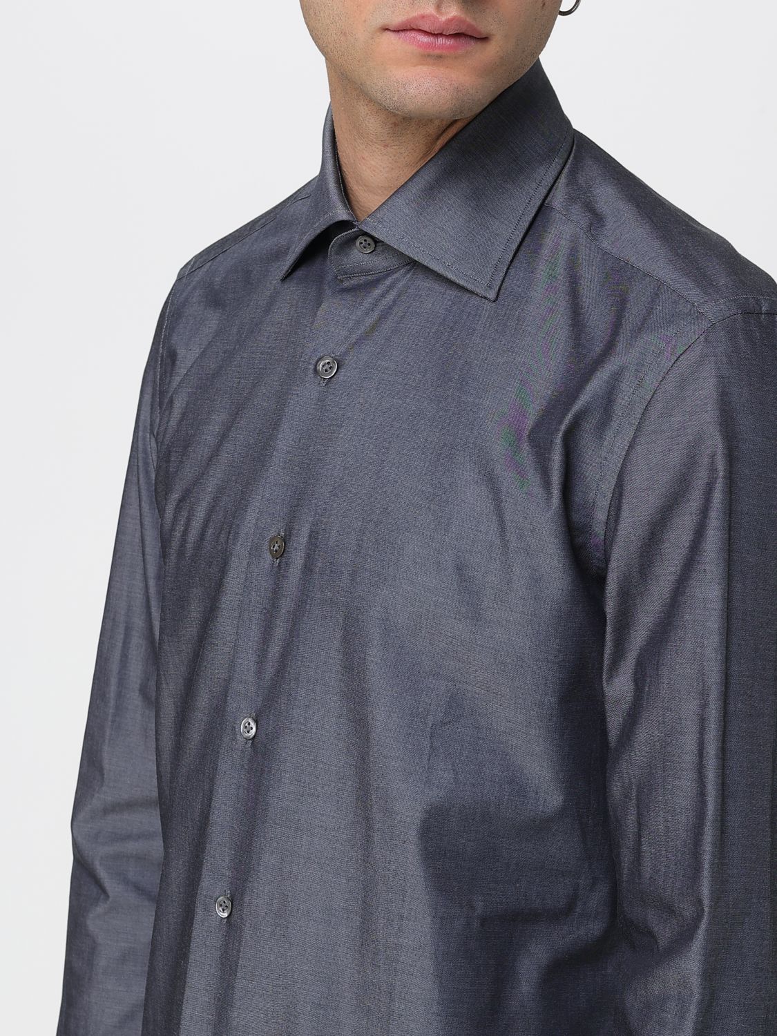 Shirt Men color Grey