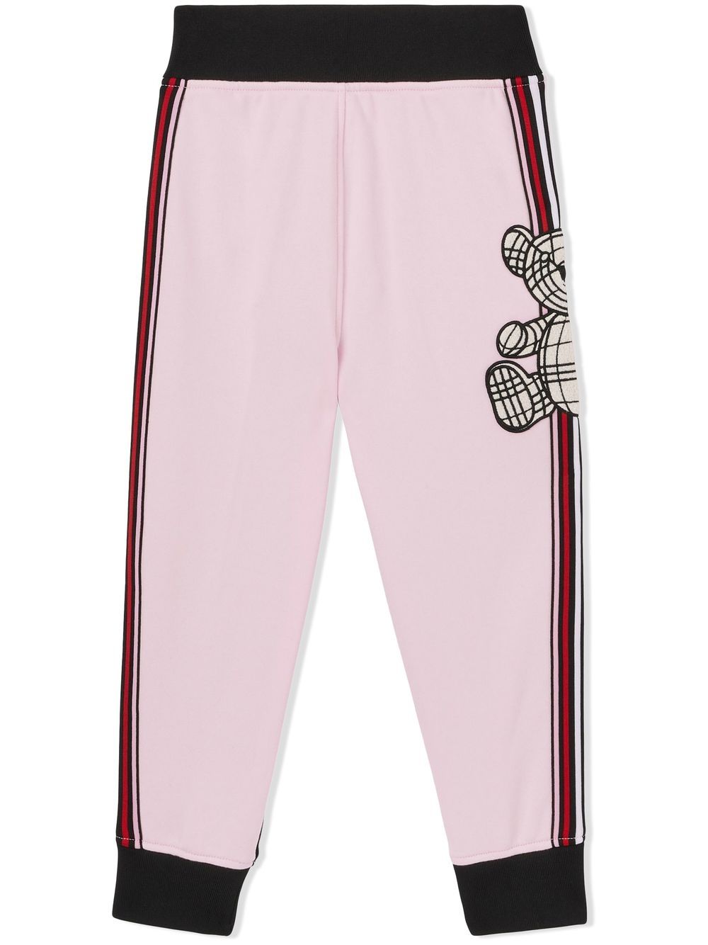 Thomas-bear print detail jogging trousers - Pink