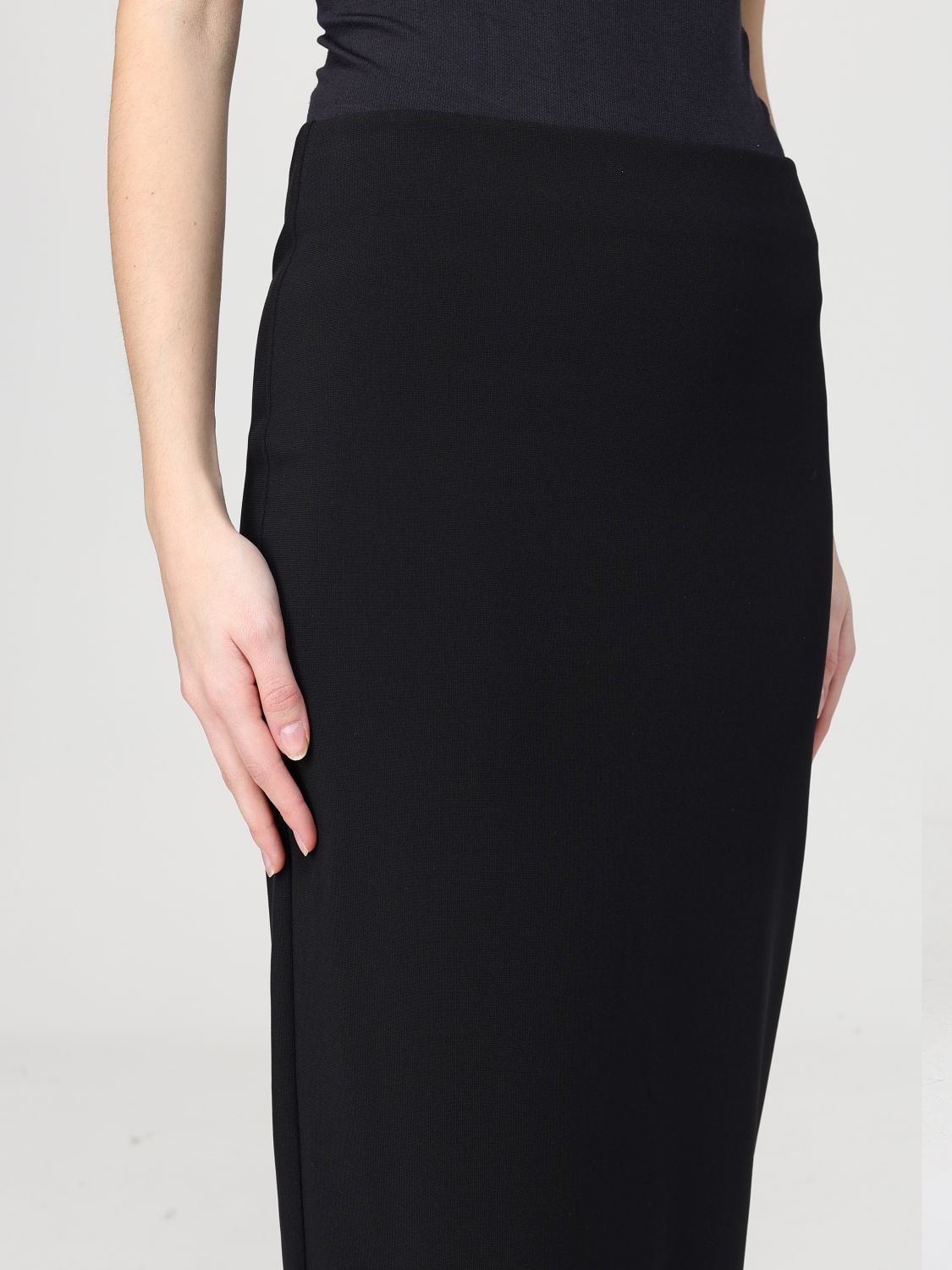 Skirt Woman color Black