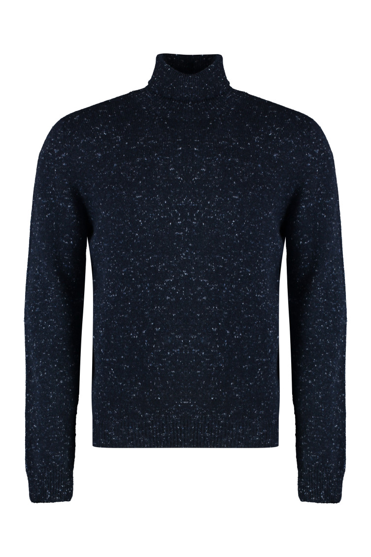 Navy Blue Turtle Neck Sweater