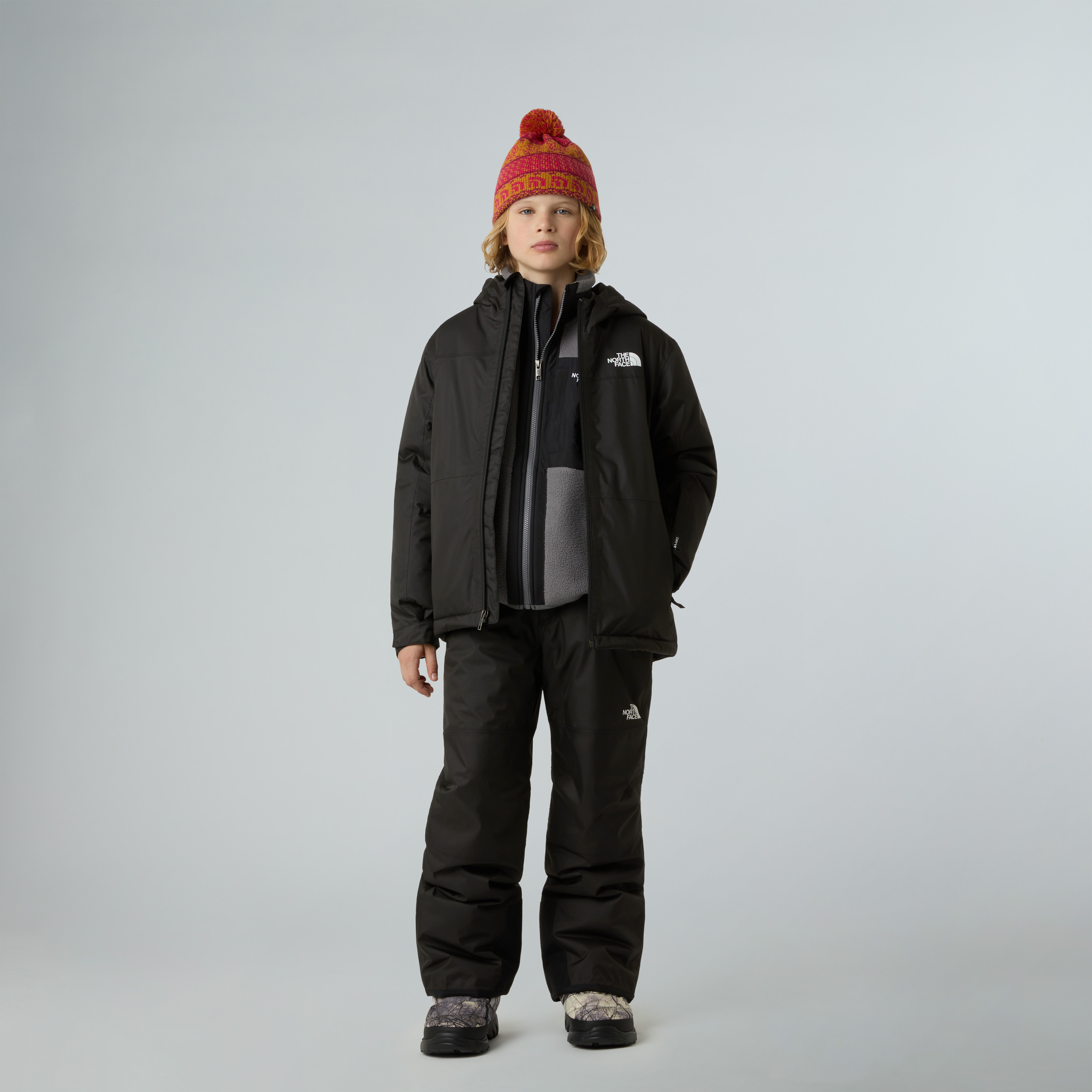 The North Face Boys' Freedom Insulated Jacket TNF Black - Sma