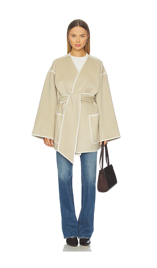 Tularosa Gia Jacket in Beige. XL also in L, M, S