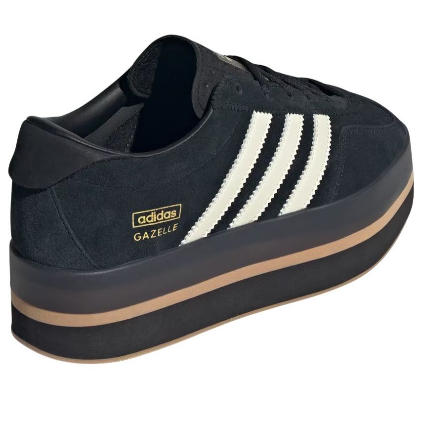 (WMNS) Gazelle Stack 'Core Black Cream Gum'