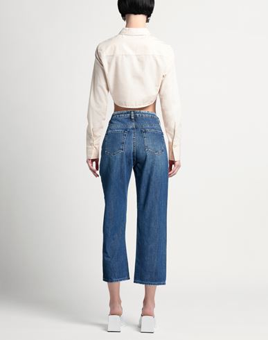 Woman Jeans Blue Size 25 Cotton