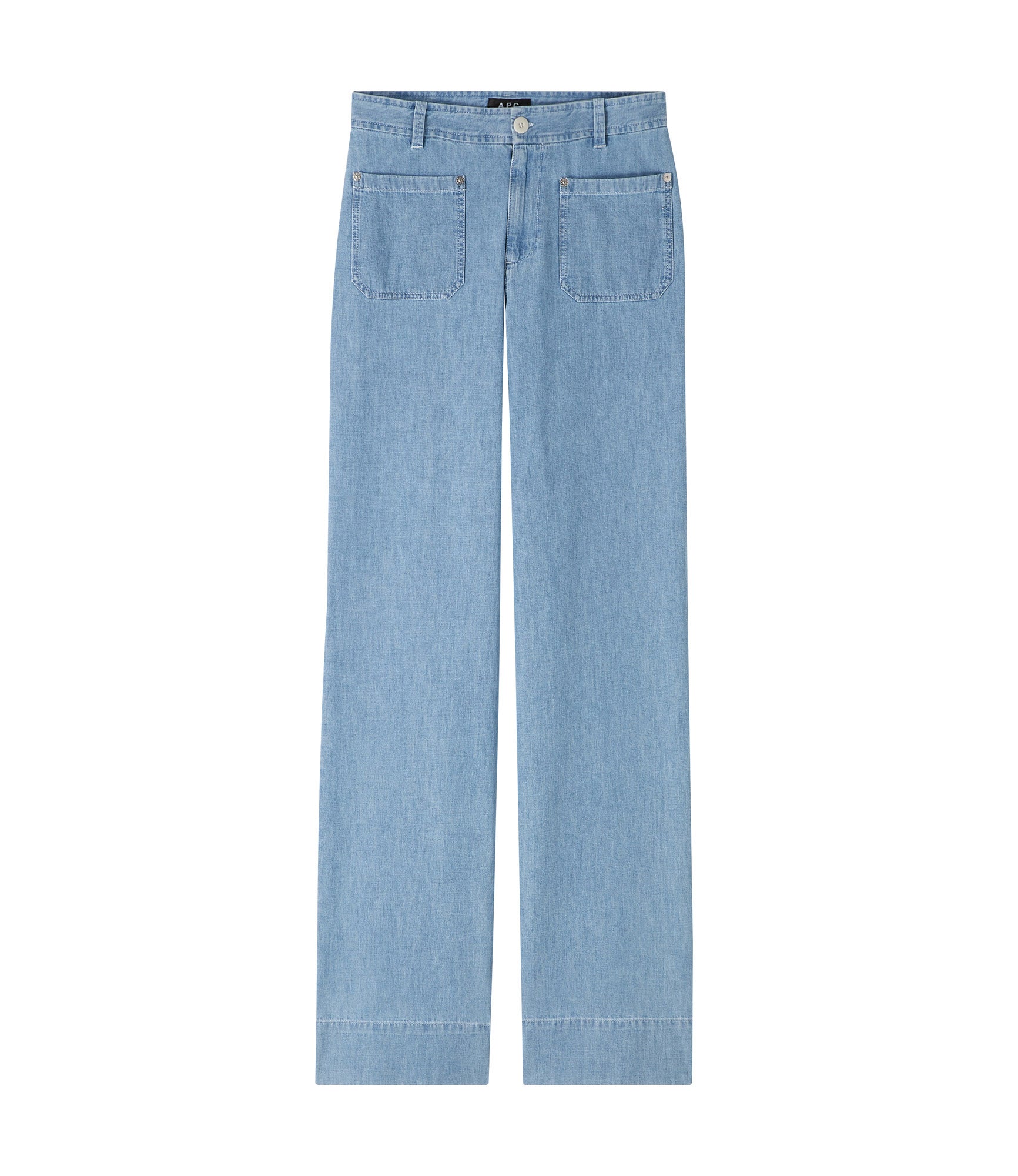 A. P.C. Emilie Jeans 24 IAB - Pale blue