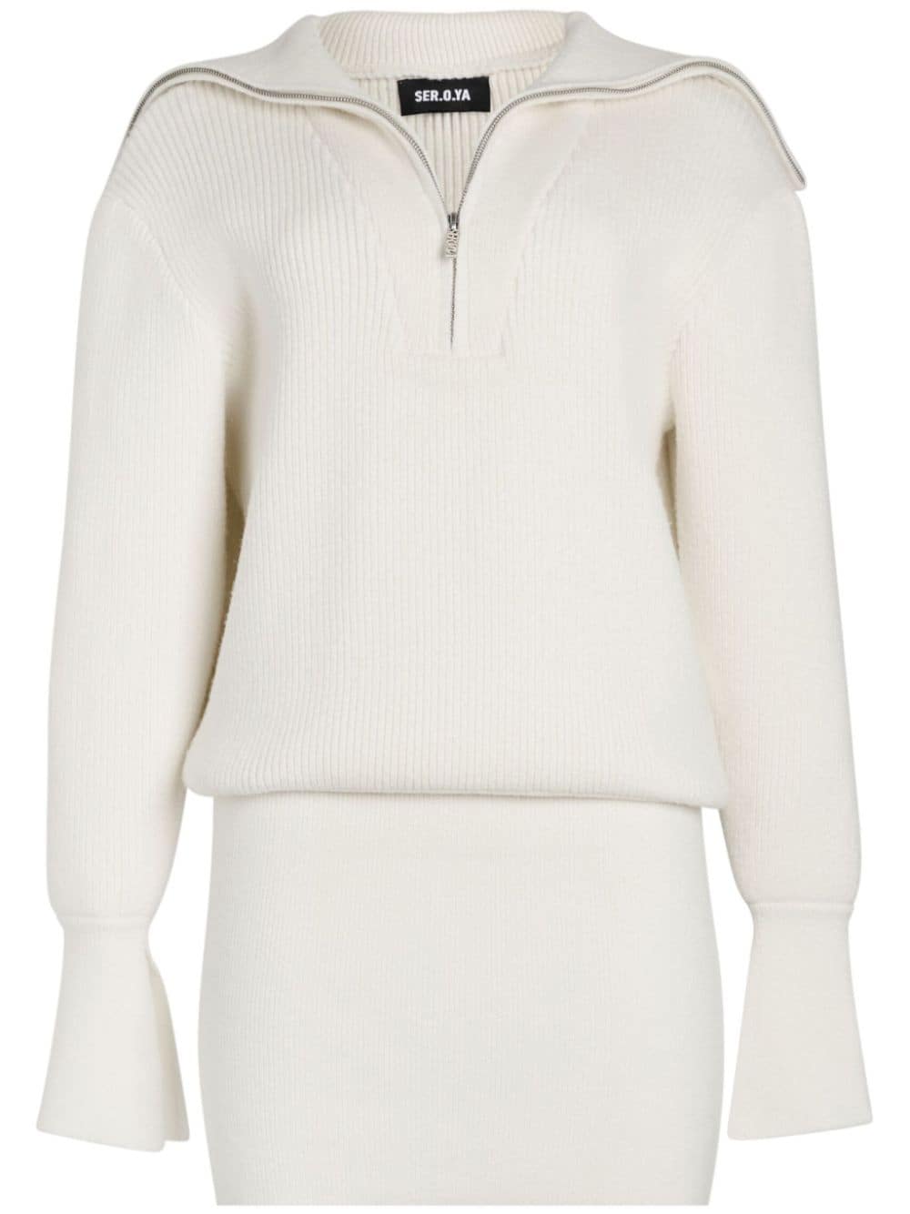 Saydi knitted dress - Neutrals