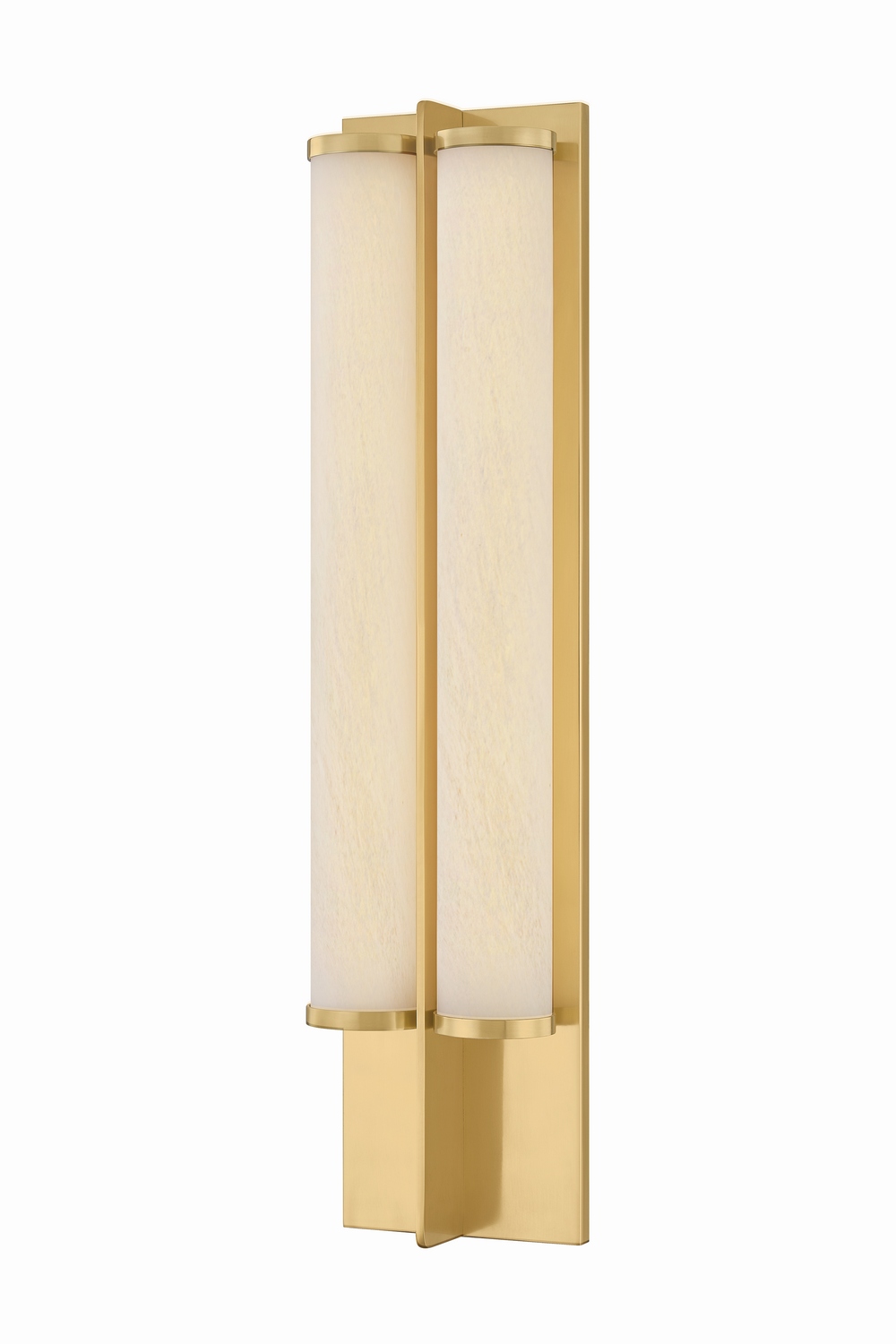 Aged Brass LED Wall Sconce from the Northfield Collection