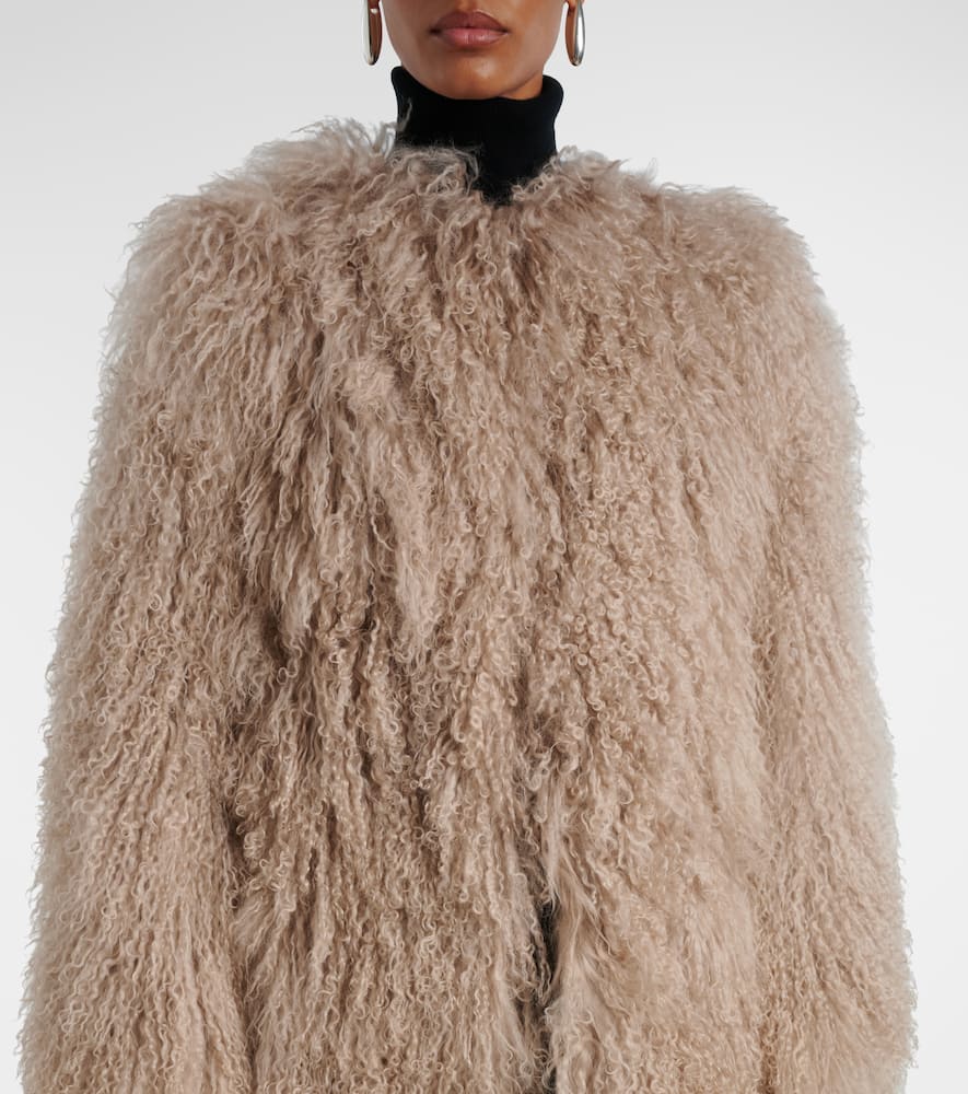 Shearling coat