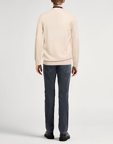 Selezione Man Cardigan Beige Size L Cashmere