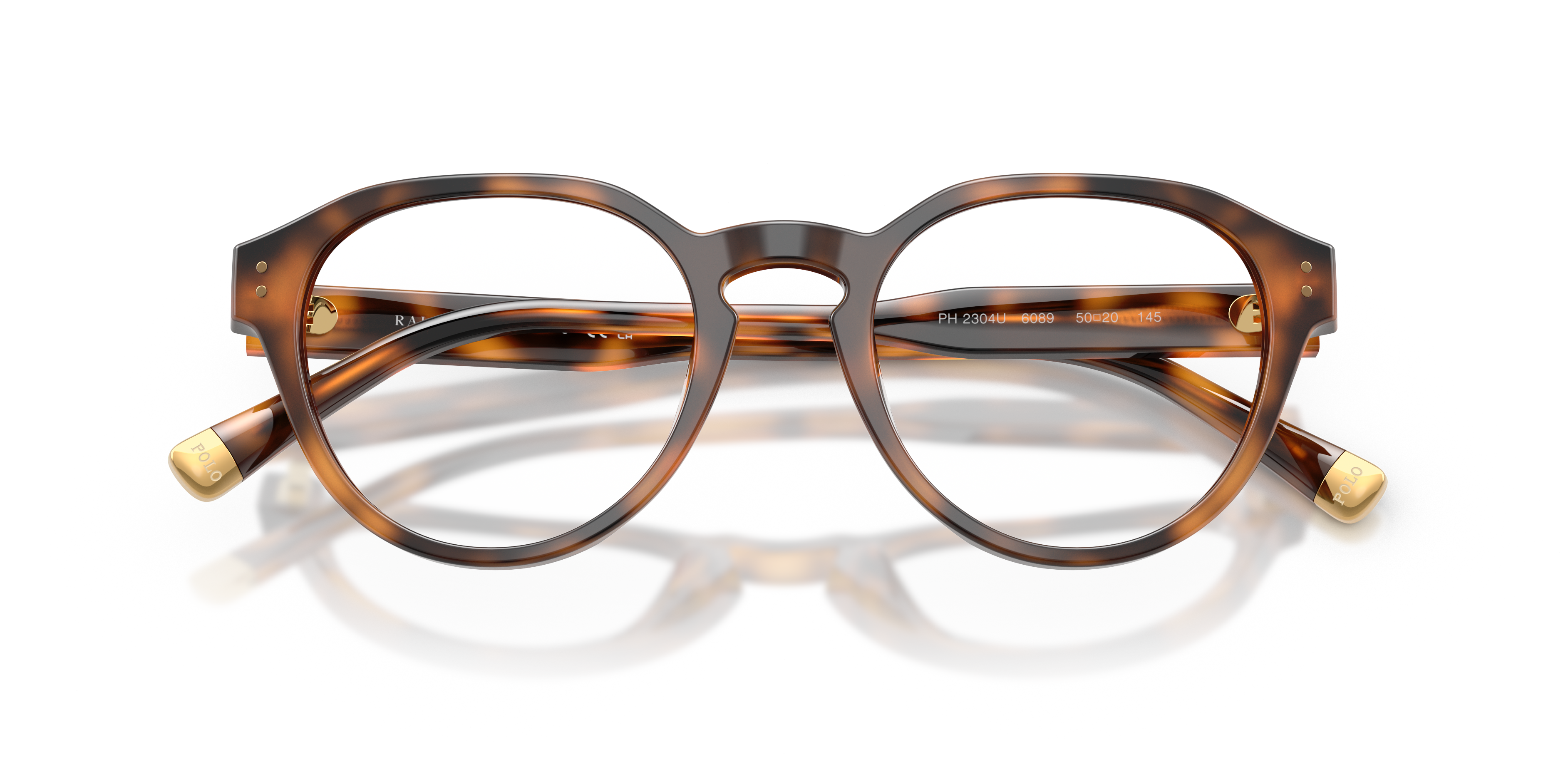 Polo Ralph Lauren Hombre Polo Ralph Lauren PH2304U 6089 Monturas ópticas Acetato Rojo Transparente Pantos Norma