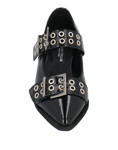 Woman Ballet flats Black Size 7 Leather