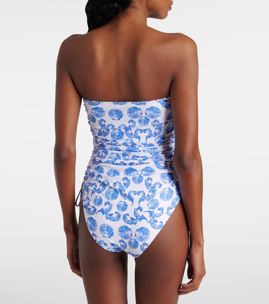 Sydney ruched printed swimsuit