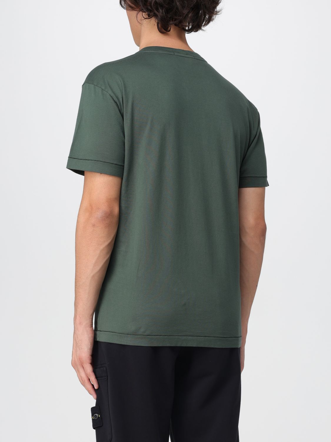 T-Shirt Men color Green