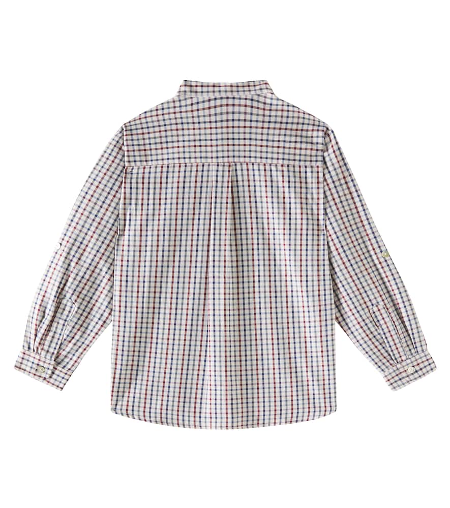 Mateo checked cotton shirt