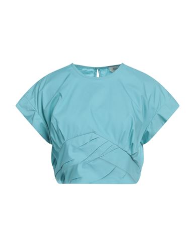 Woman Top Turquoise