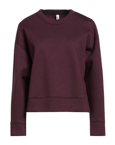 Woman Sweatshirt Burgundy Size 4 Viscose