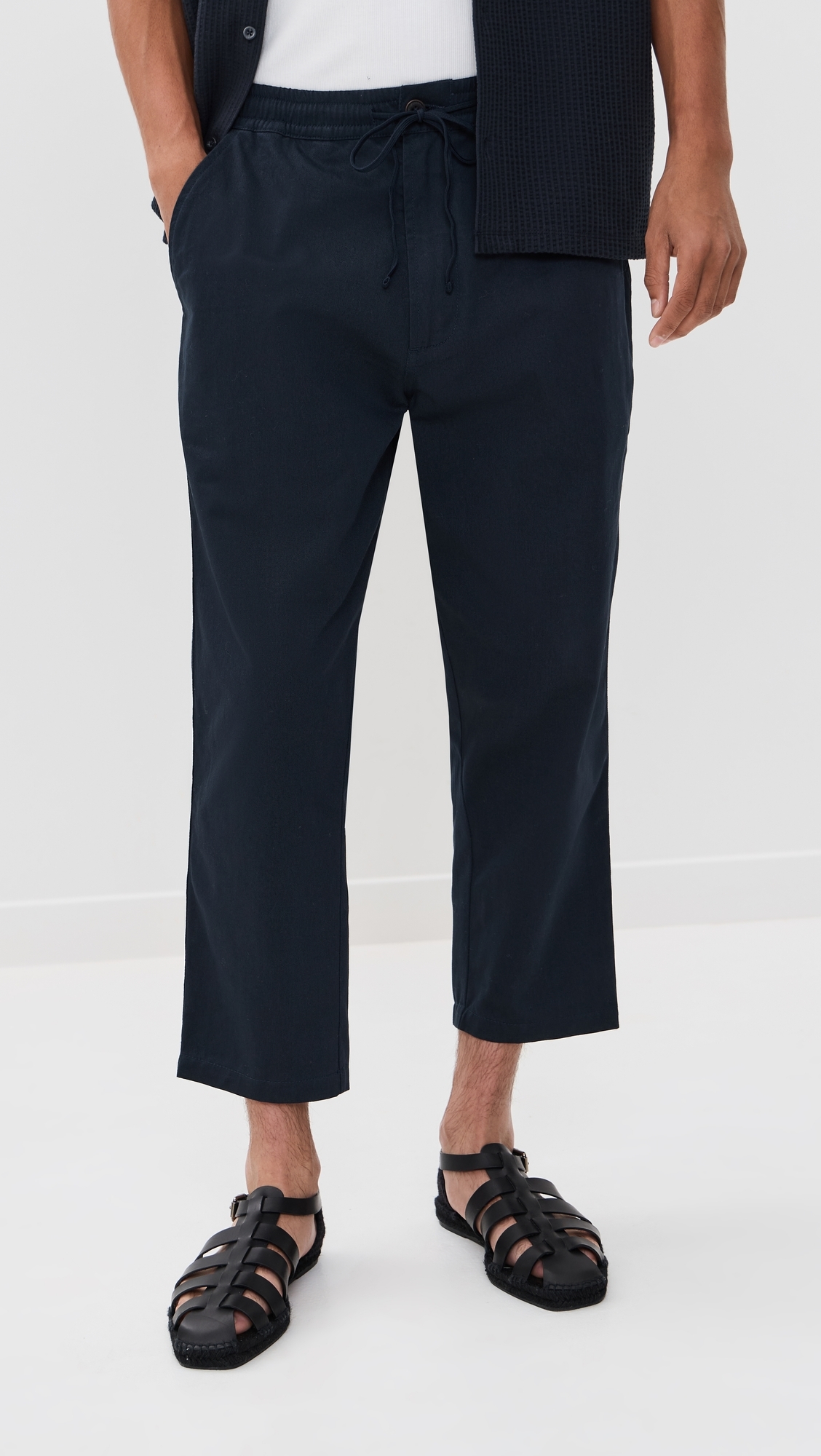 Twill Hi Water Trousers Navy