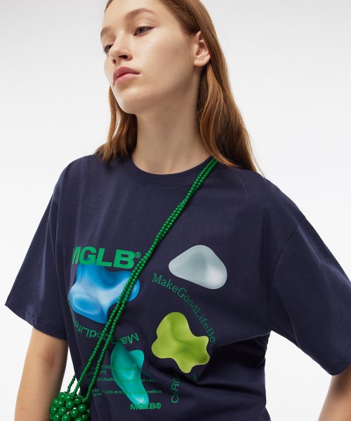Fluid Graphic Box Tee