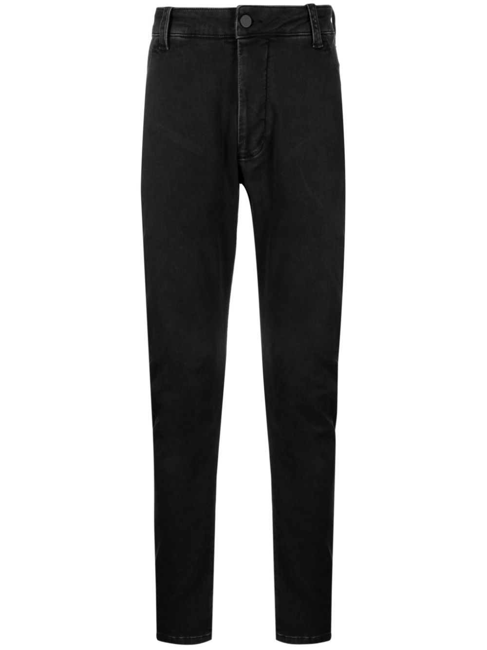 Four-pocket skinny trousers - Black