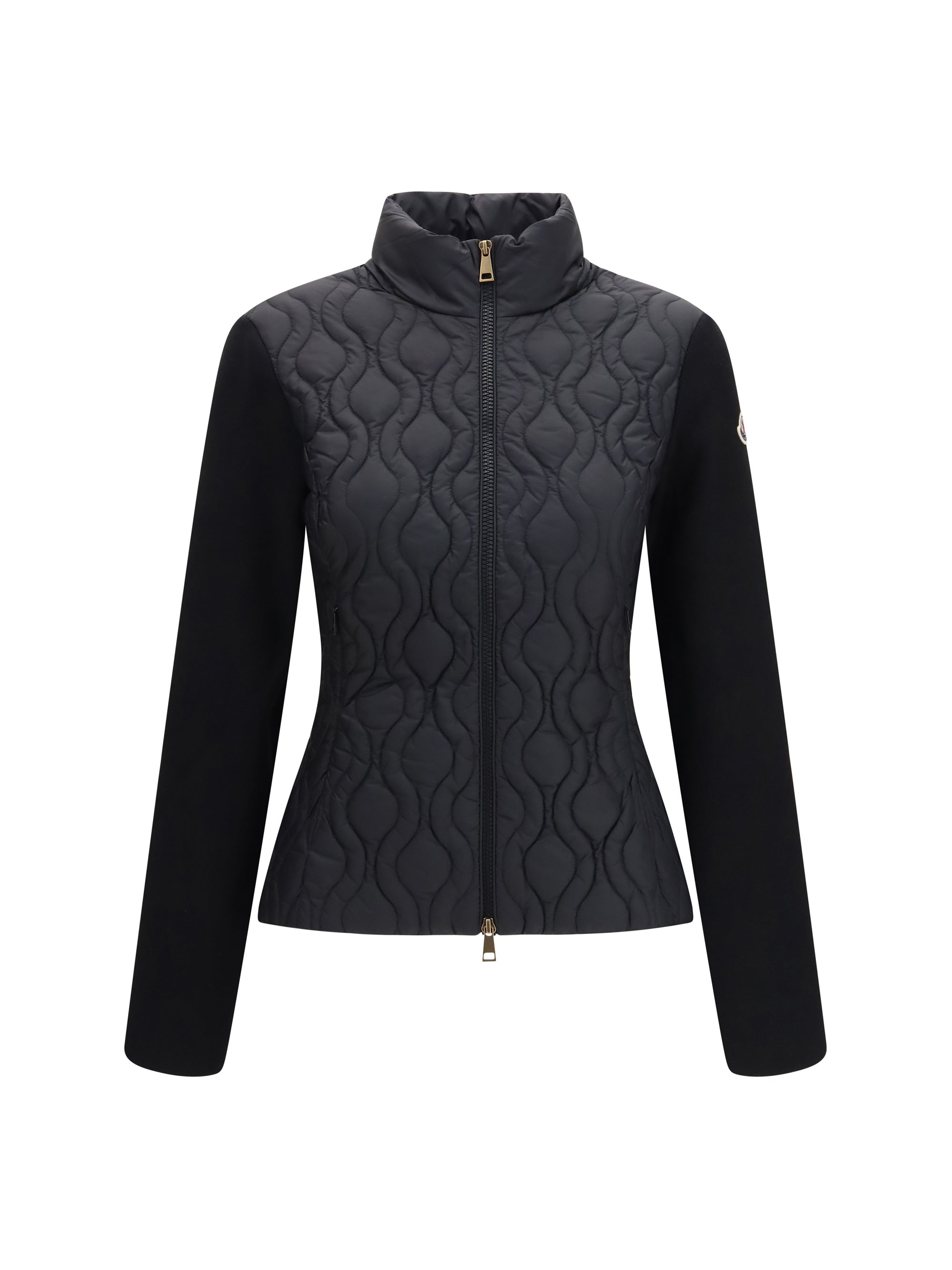 Quilted Cotton Jacket — Black