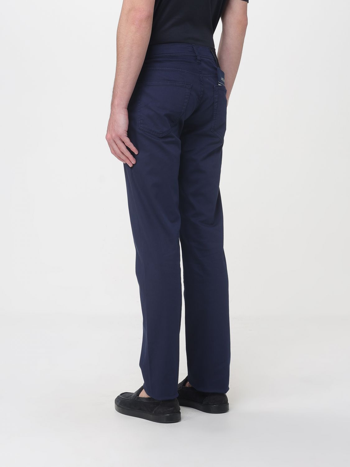 Pants Men color Blue